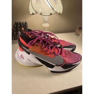 Nike Zoom Freak 2 - DB4689 600 - Bright Crimson / Black - Fire Pink -‎ mens Sz 7